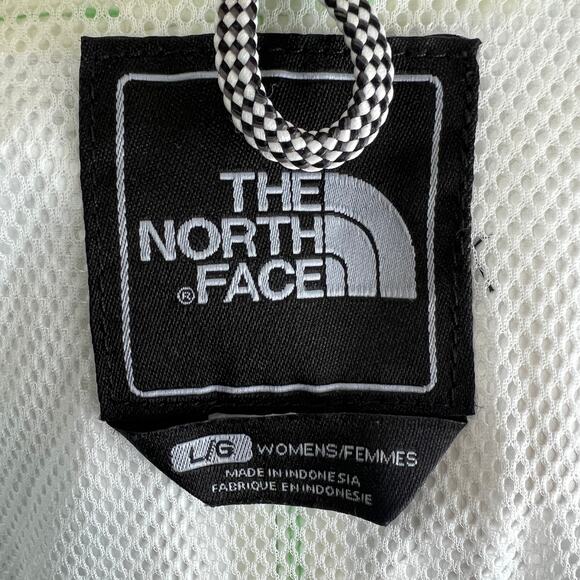 The North Face Green Abuk HyVent Full Zip Lightweight Rain Jacket Womens L - Picture 11 of 12